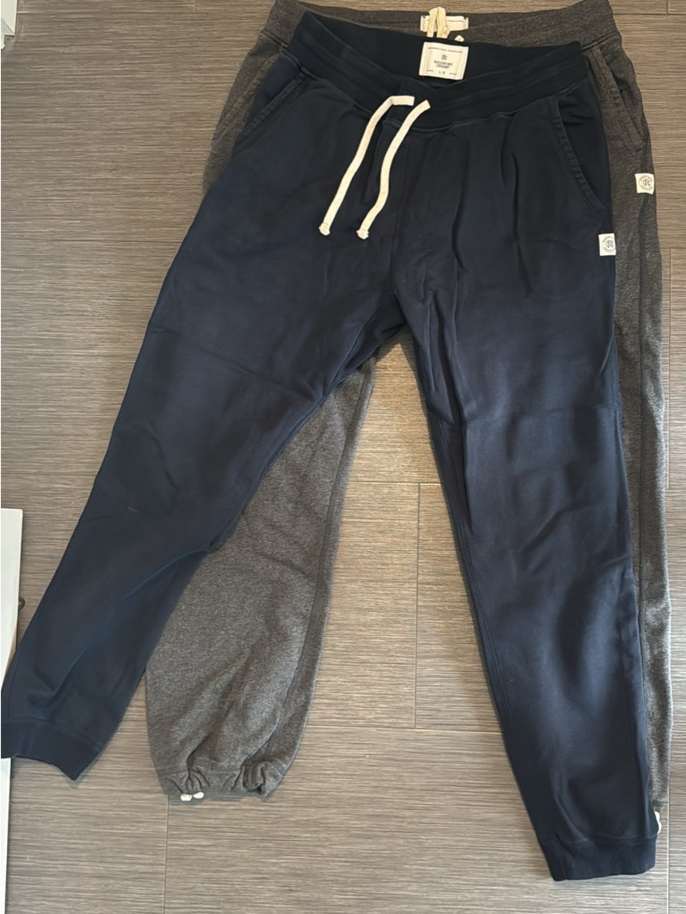 Reigning Champ Navy Drawstring Joggers